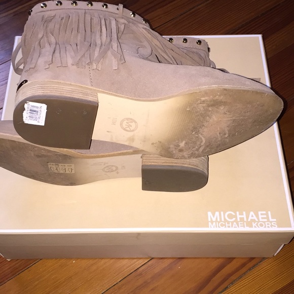 MK Fringe Booties - Picture 4 of 4